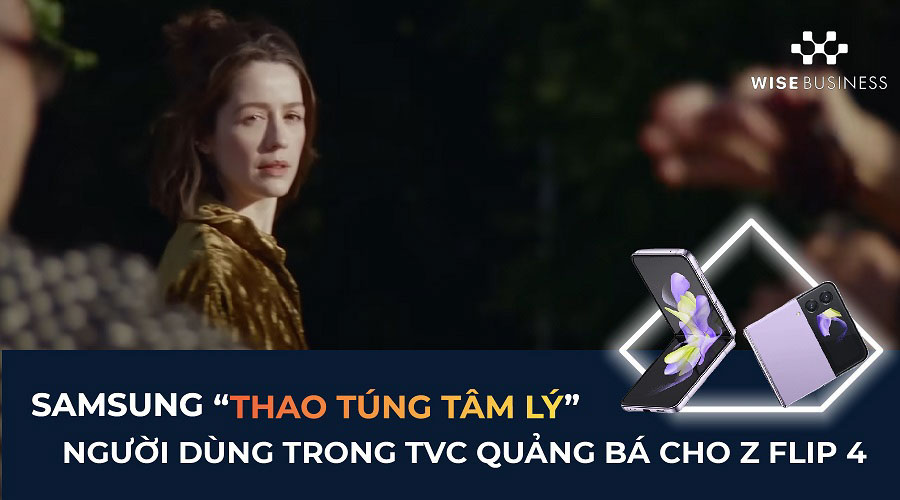 Cách Samsung “thao túng tâm lý” người dùng trong TVC quảng bá cho Z Flip 4