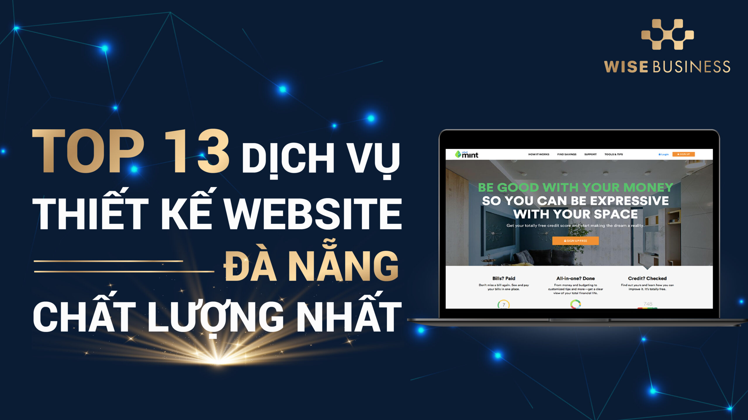 thiết kế web Đà Nẵng WISE Business