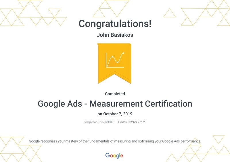 google ads certifications