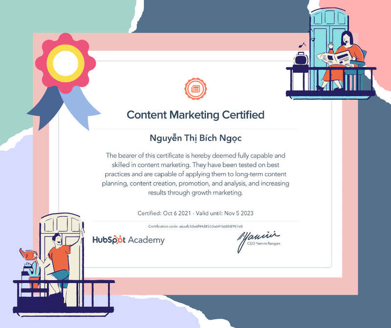 Khóa học Inbound Marketing trên nền tảng Hubspot Academy