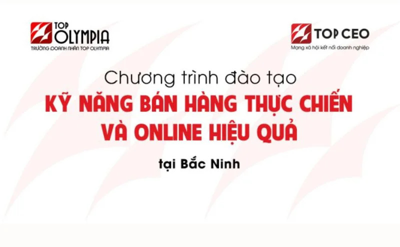 Khóa học Sale tại TOP OLYMPIA