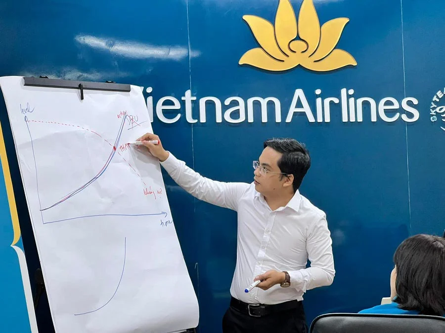 Thầy Hiển đào tạo quản trị marketing tại Vietnam Airline Thầy Hiển đào tạo quản trị marketing tại Vietnam Airline