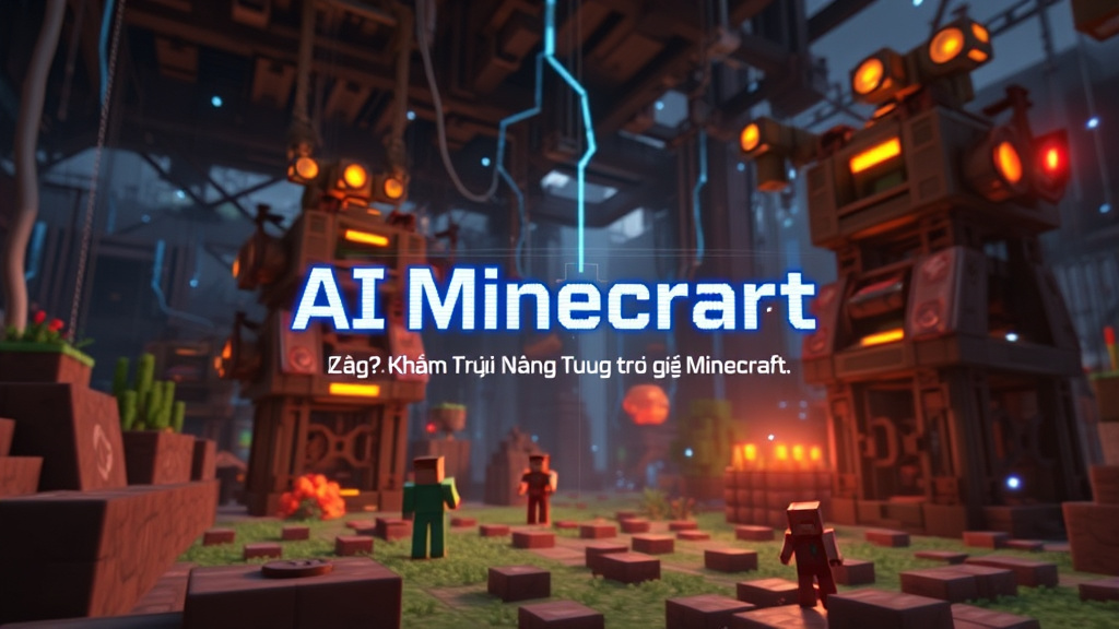 AI Minecraft Là Gì? Khám Phá Trí Tuệ Nhân Tạo Trong Thế Giới Minecraft