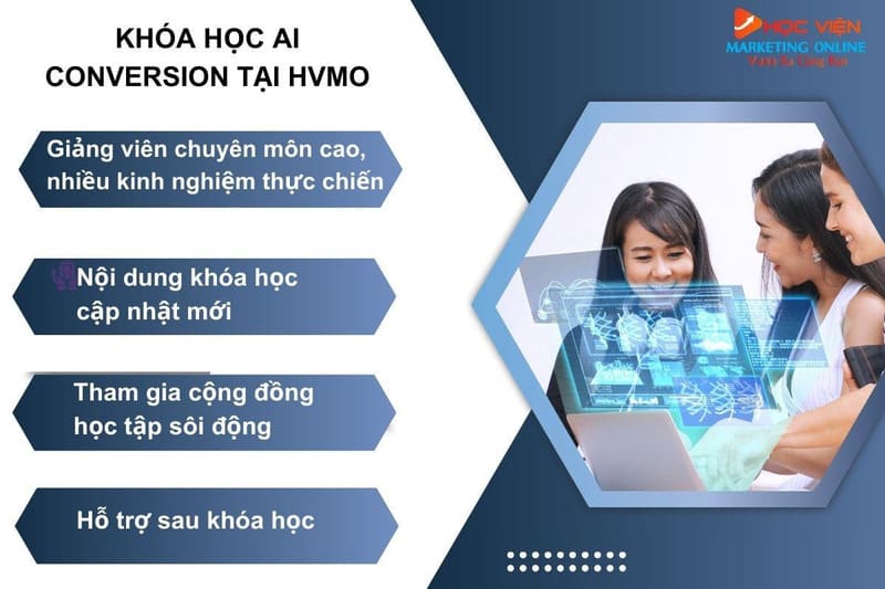 Khoá học AI chuyên sâu tại học viện Marketing Online