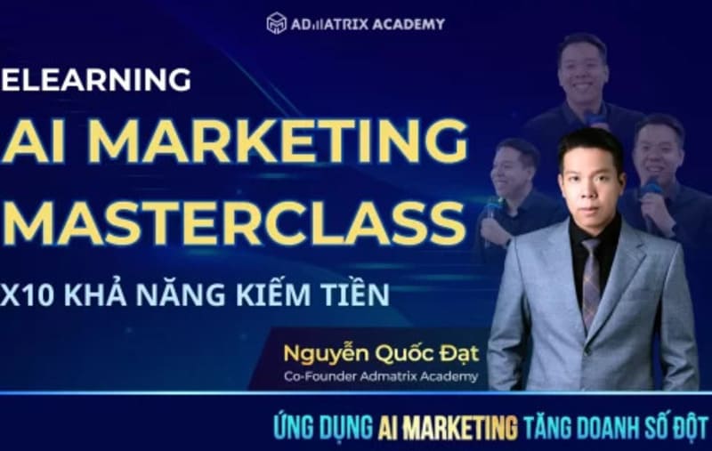 Khoá học AI Marketing Masterclass