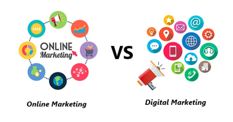Phân biệt Digital marketing và Marketing online