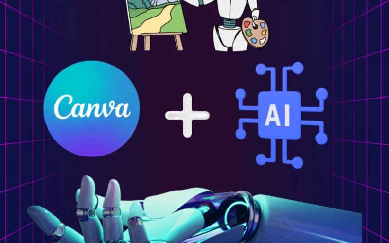 Công cụ thiết kế hình ảnh bằng AI - Canva AI
