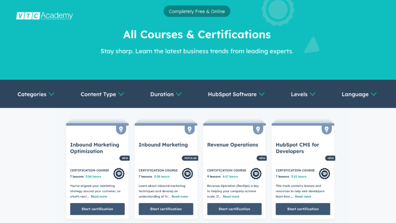 Khóa học Digital Marketing online có chứng chỉ VTC