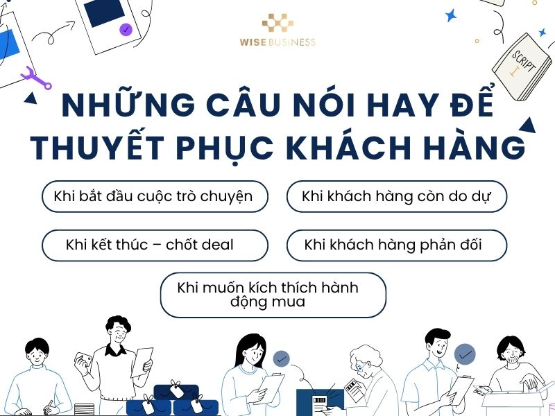 Những câu nói hay để thuyết phục khách hàng