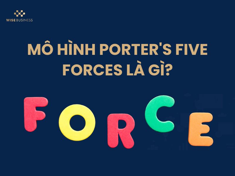 MÔ HÌNH PORTER'S FIVE FORCES – BÍ QUYẾT PHÂN TÍCH THỊ TRƯỜNG
