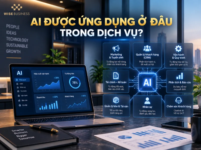 AI Được Ứng Dụng Ở Đâu Trong Dịch Vụ?