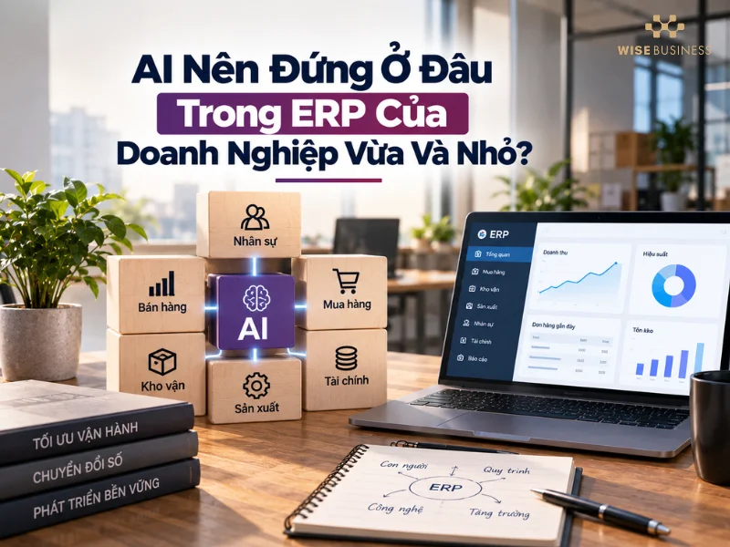 5. AI Nên Đứng Ở Đâu Trong ERP Của Doanh Nghiệp Vừa Và Nhỏ?