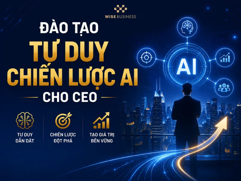Đào Tạo Tư Duy Chiến Lược AI Cho CEO: Dẫn Dắt Vận Hành 2026