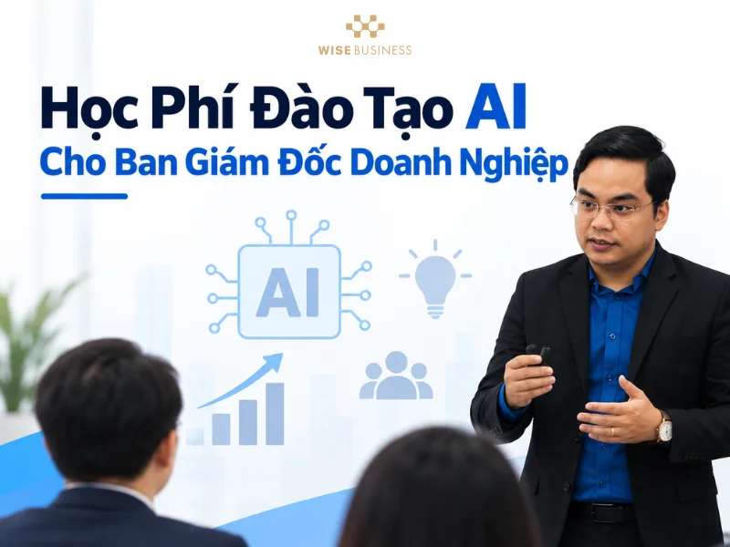 Học Phí Đào Tạo AI Cho Ban Giám Đốc Doanh Nghiệp