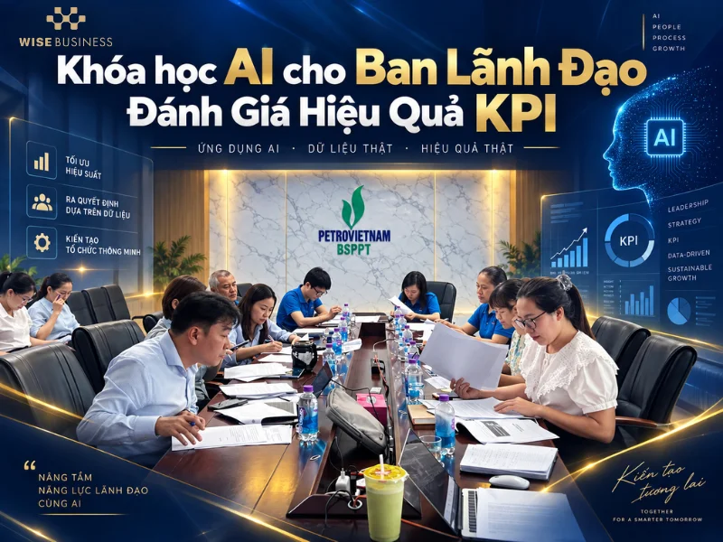 Khóa Học AI Cho Ban Lãnh Đạo Đánh Giá Hiệu Quả KPI