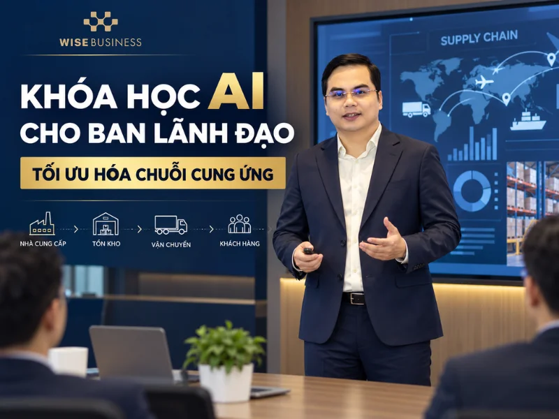 Khóa Học AI Cho Ban Lãnh Đạo Tối Ưu Hóa Chuỗi Cung Ứng