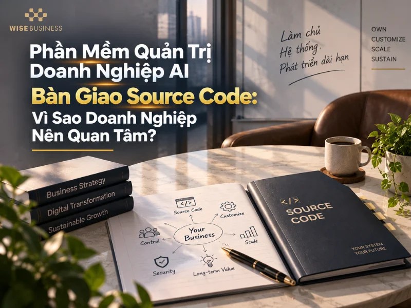 Phần Mềm Quản Trị Doanh Nghiệp AI Bàn Giao Source Code