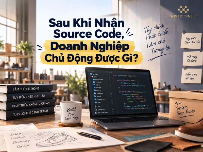 Sau Khi Nhận Source Code, Doanh Nghiệp Chủ Động Được Gì