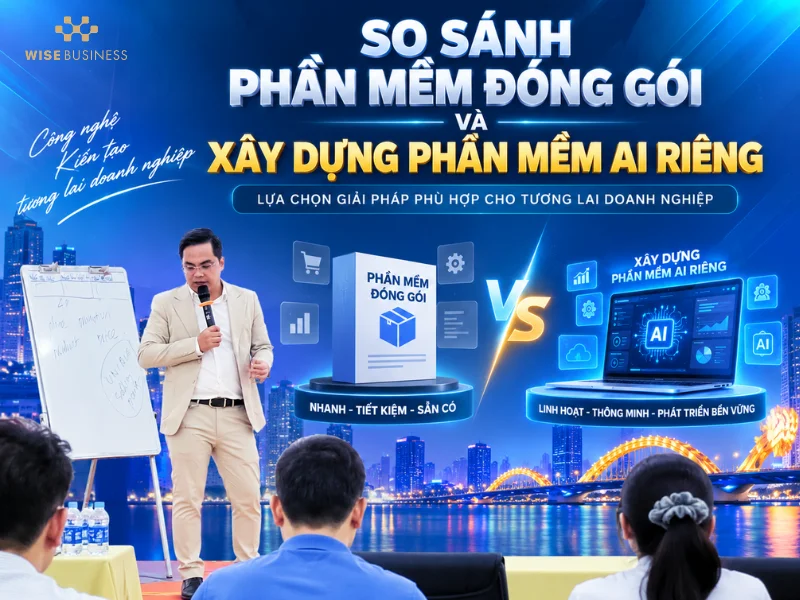 So Sánh Phần Mềm Đóng Gói Và Xây Dựng Phần Mềm AI Riêng