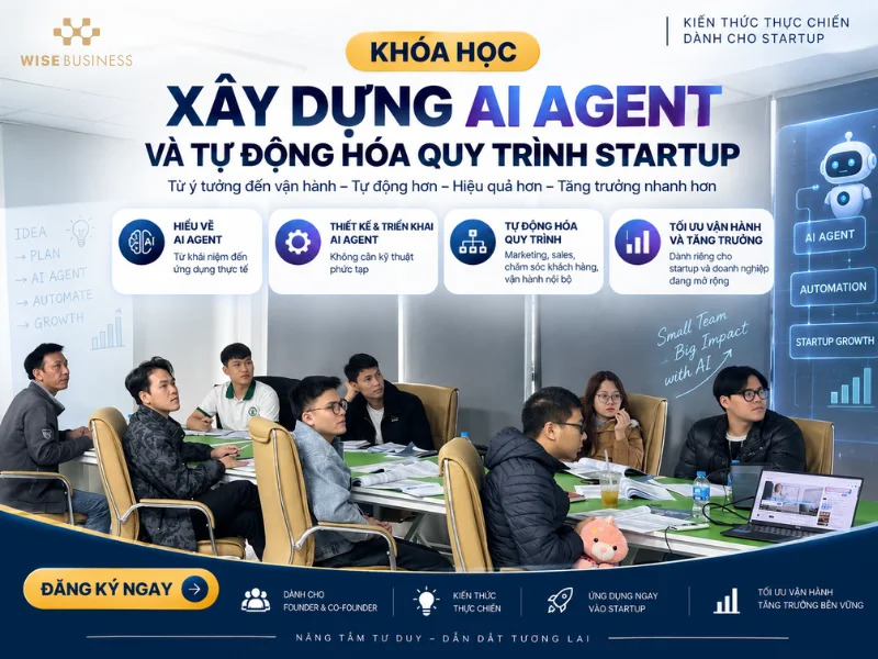 Xây Dựng AI Agent Và Tự Động Hóa Quy Trình Startup