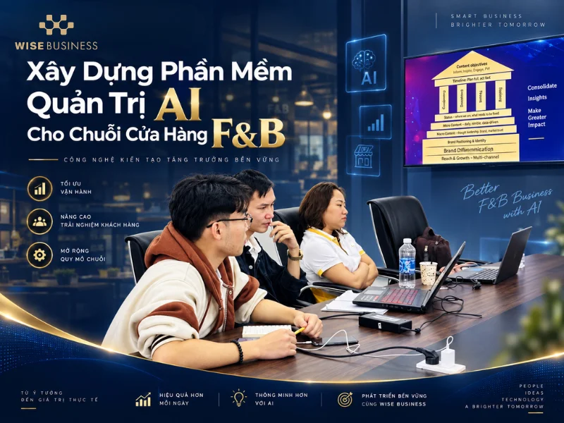 Xây Dựng Phần Mềm Quản Trị AI Cho Chuỗi Cửa Hàng F&B