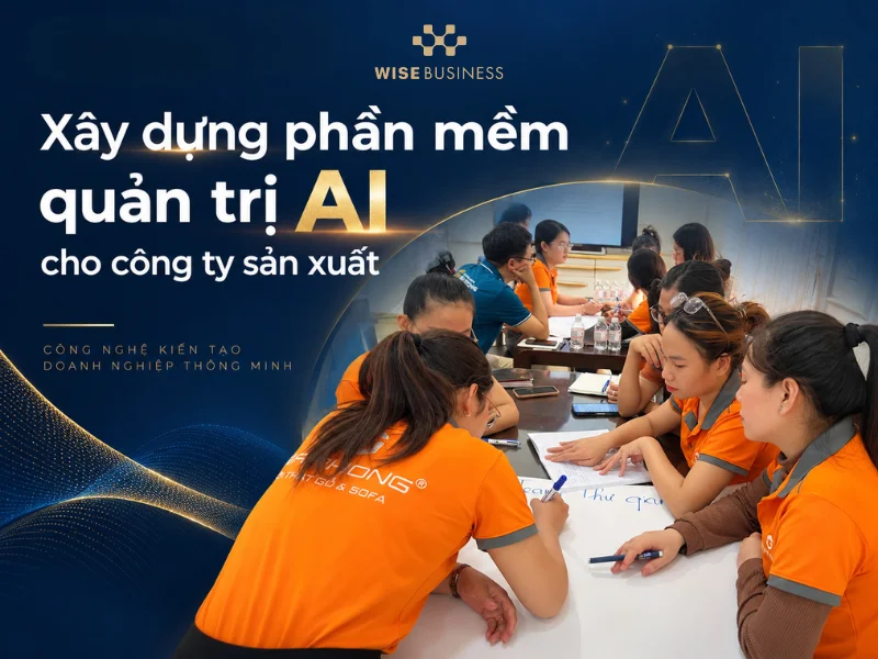 Xây Dựng Phần Mềm Quản Trị AI Cho Công Ty Sản Xuất