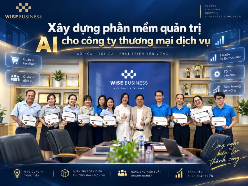 Xây Dựng Phần Mềm Quản Trị AI Cho Công Ty Thương Mại Dịch Vụ