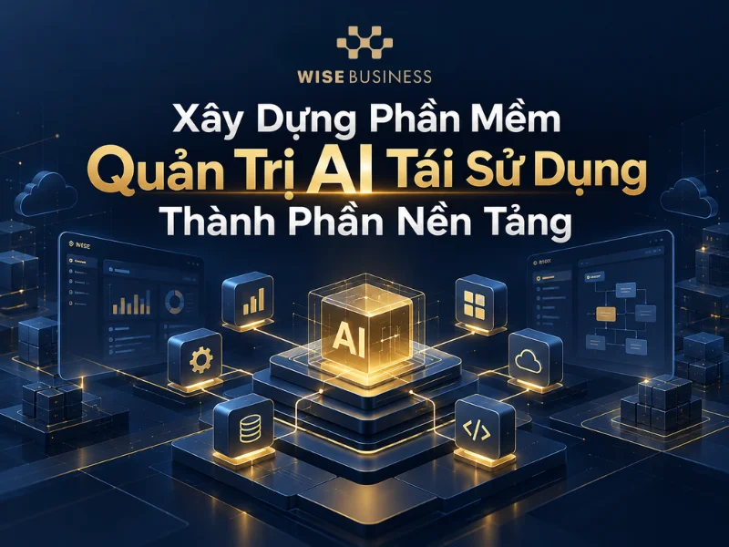 Xây Dựng Phần Mềm Quản Trị AI Tái Sử Dụng Thành Phần Nền Tảng
