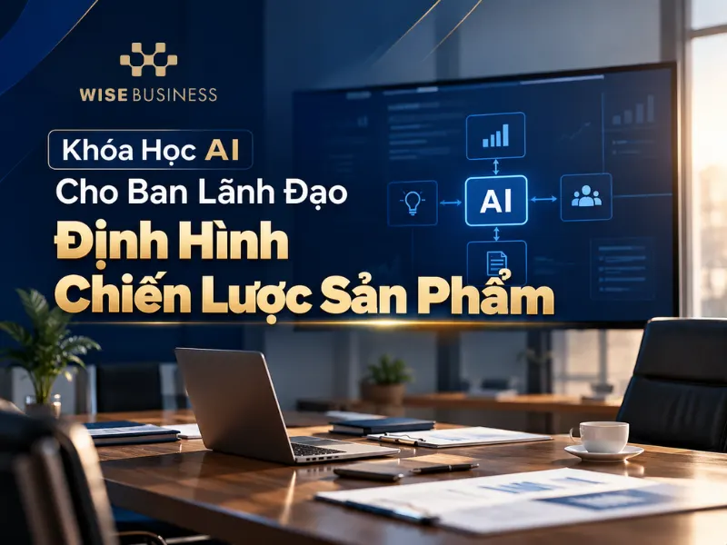 Top 5 Khóa Học AI Cho Ban Lãnh Đạo Định Hình Chiến Lược Sản Phẩm