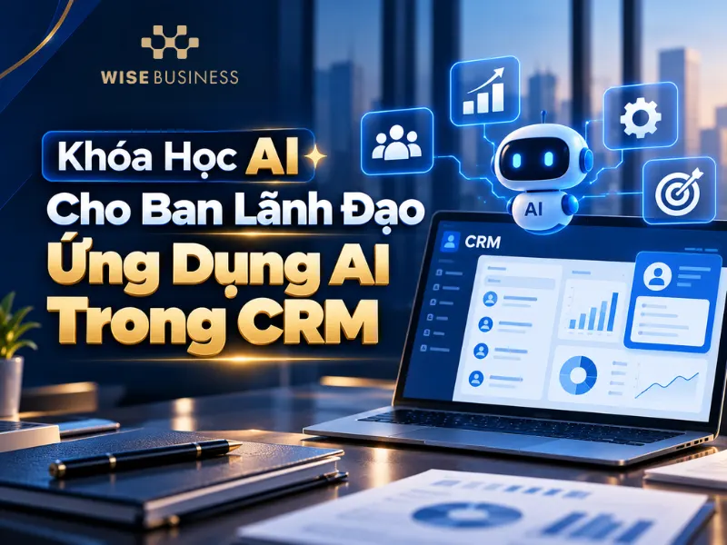 Top 5 Khóa Học AI Cho Ban Lãnh Đạo Ứng Dụng AI Trong CRM
