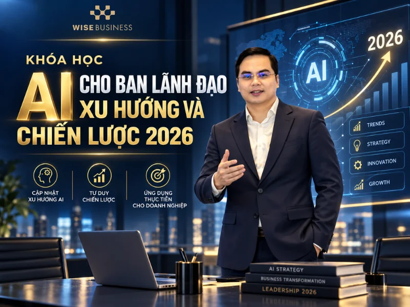 Khóa Học AI Cho Ban Lãnh Đạo Xu Hướng Và Chiến Lược 2026