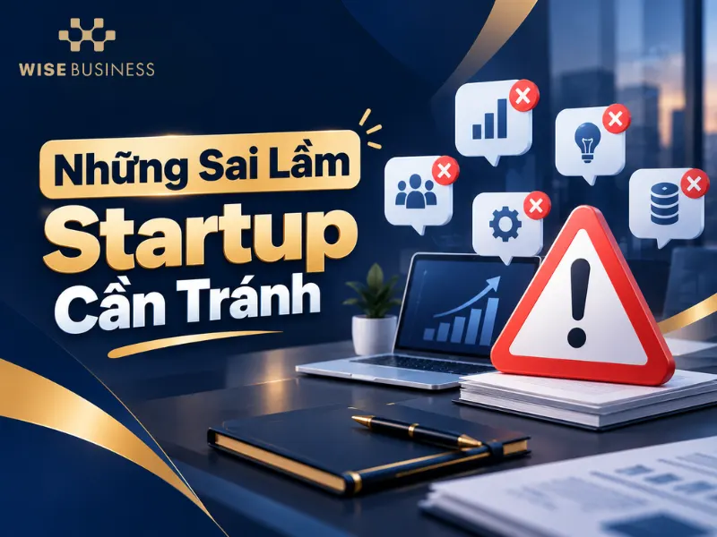Những Sai Lầm Startup Cần Tránh
