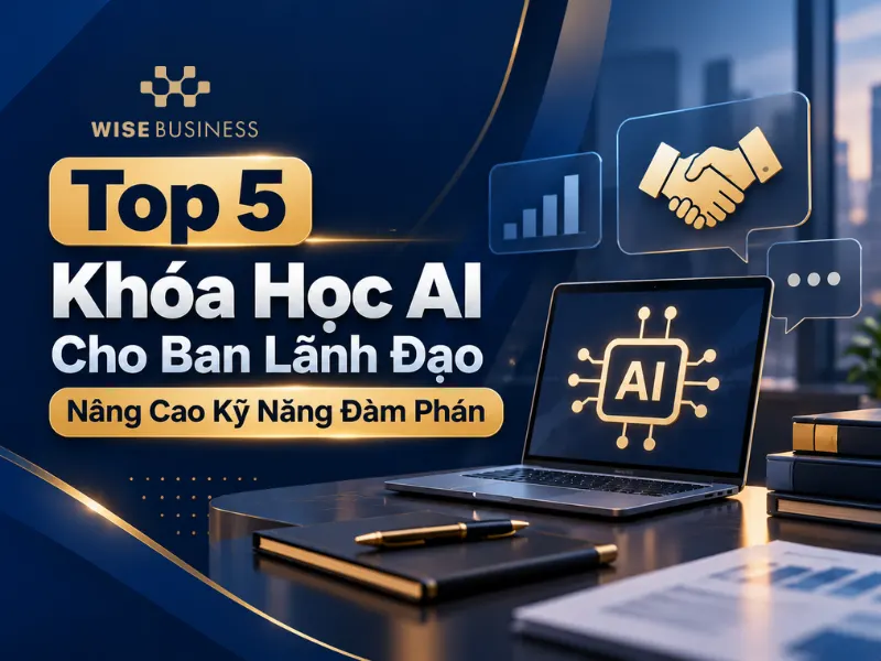 Top 5 Khóa Học AI Cho Ban Lãnh Đạo Nâng Cao Kỹ Năng Đàm Phán