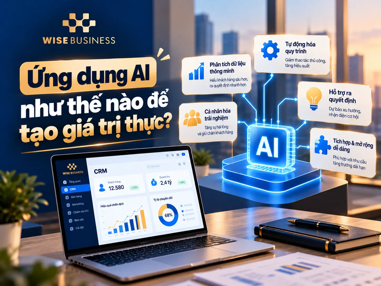 Ứng dụng AI như thế nào để tạo giá trị thực?