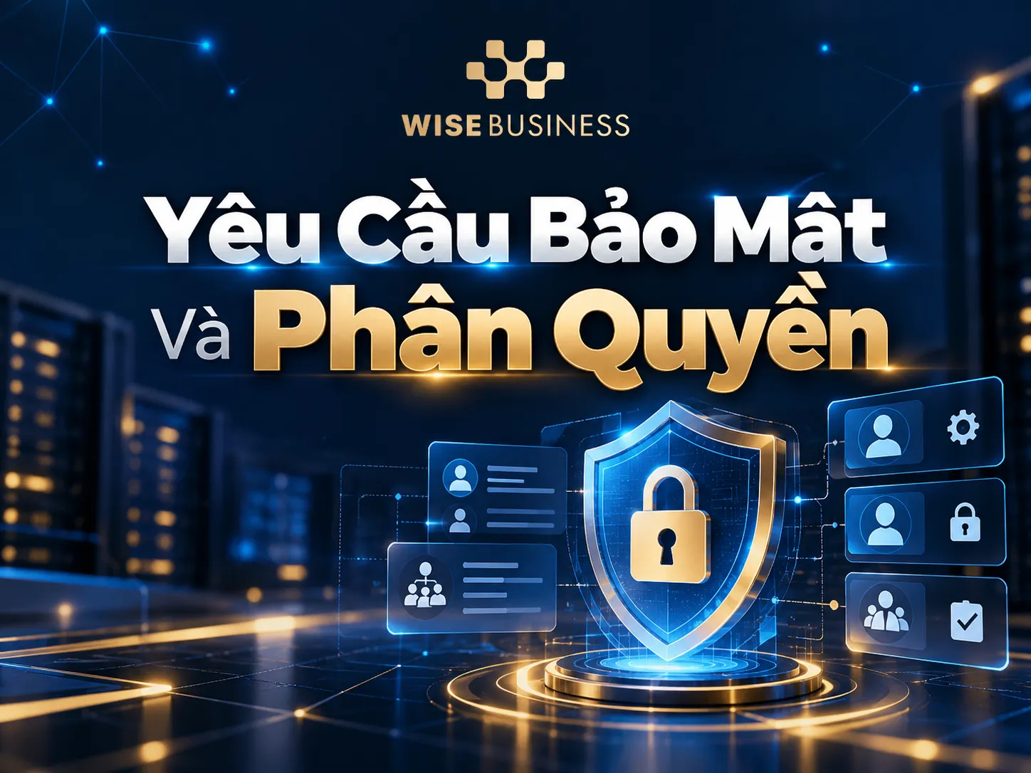 Yêu Cầu Bảo Mật Và Phân Quyền